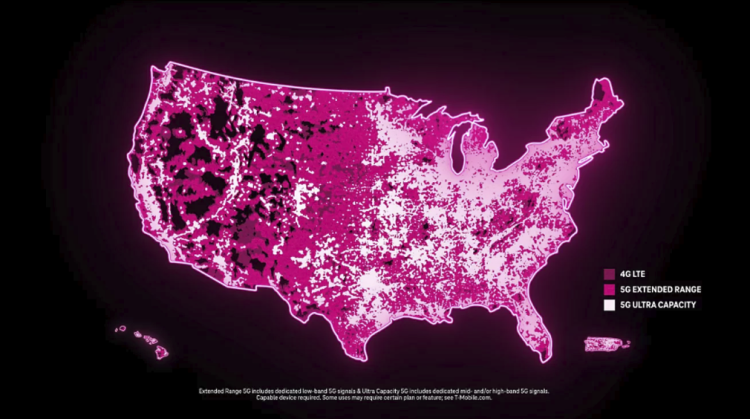 T-Mobile Coverage Map